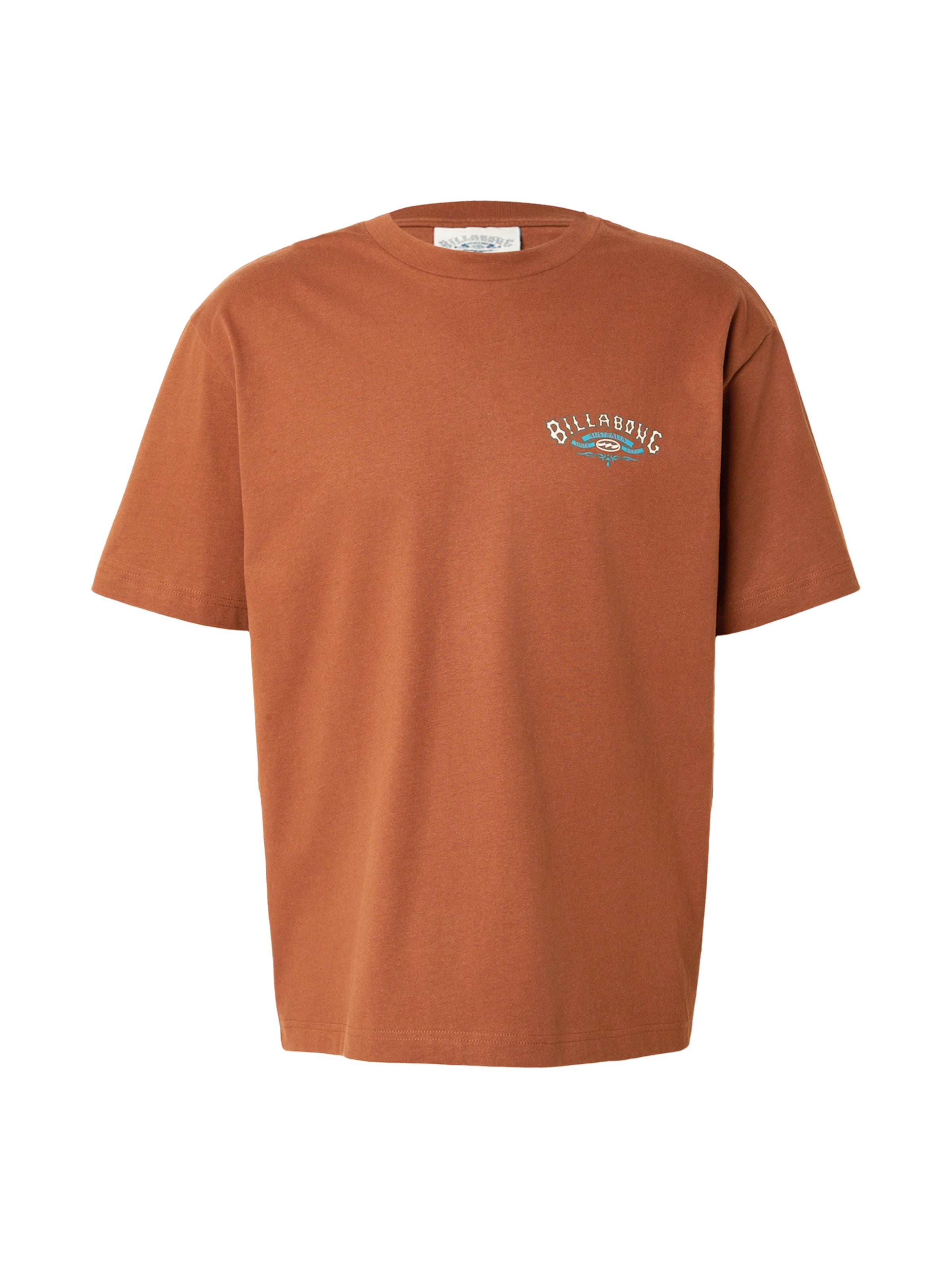 T-Shirt 'HERITAGE' BILLABONG en marron : devant