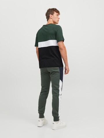 JACK & JONES Bluser & t-shirts 'REID' i grøn