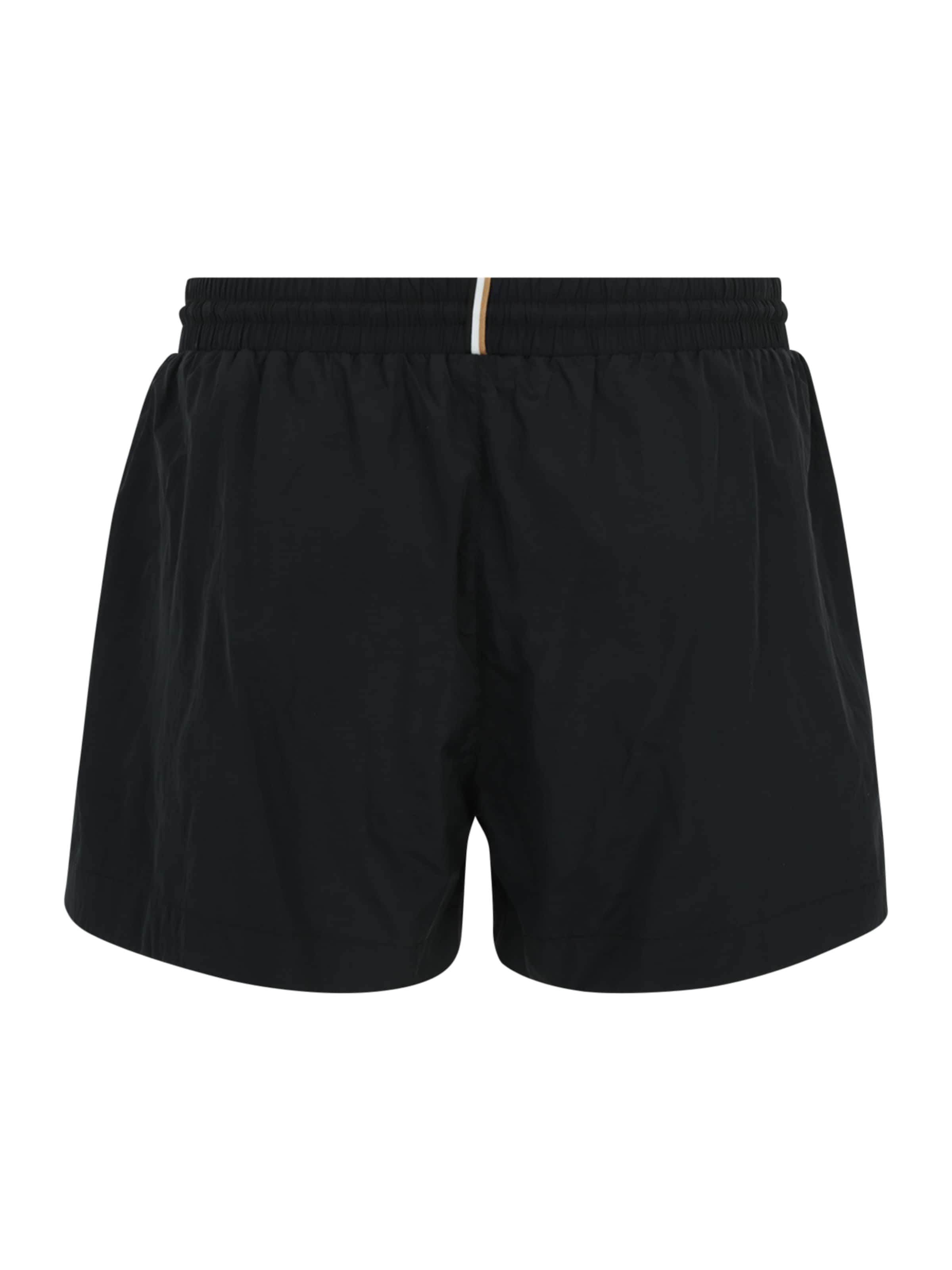 BOSS Plavecké šortky 'Mooneye' – černá