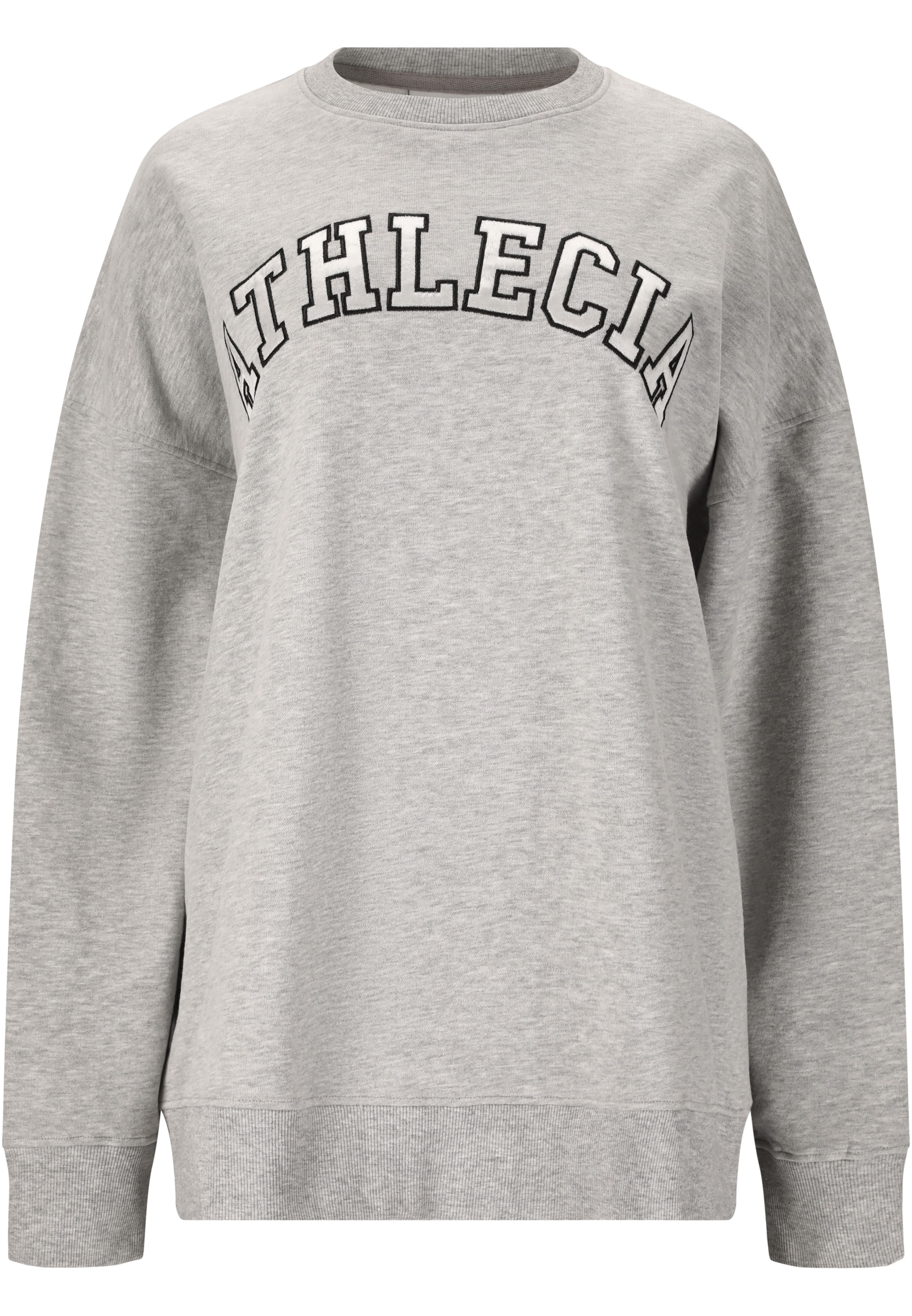 Athlecia Sweatshirt 'Fenne' in Grey: front