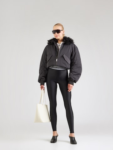 GCDS Скинни Леггинсы в Черный