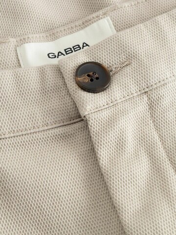 GABBA Regular Trousers ' GABPaul ' in Beige