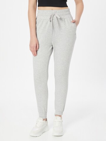 Effilé Pantalon de sport 'Comfy' aim'n en gris : devant