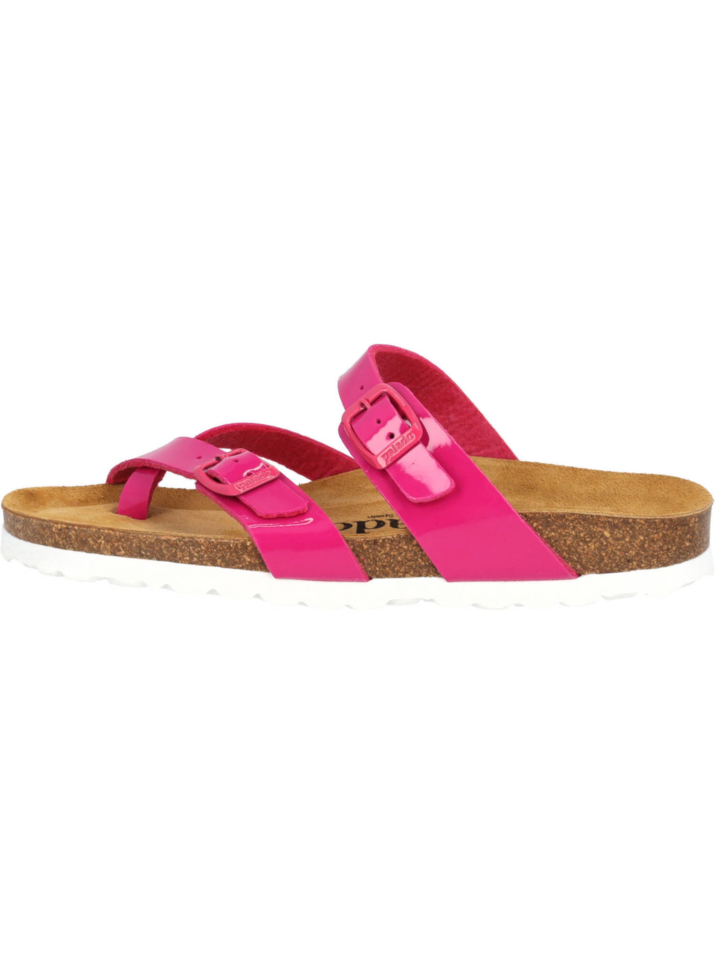 Palado T-bar sandals 'Cres' in Pink: front