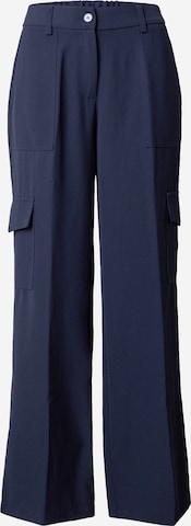 FRENCH CONNECTIONWide Leg/ Široke nogavice Cargo hlače - plava boja: prednji dio