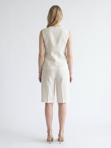Viore Vest in Beige