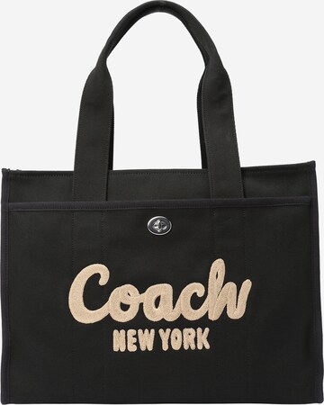 COACH Shopper in Black: front