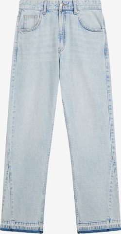 Bershka Regular Farkut värissä sininen: etupuoli