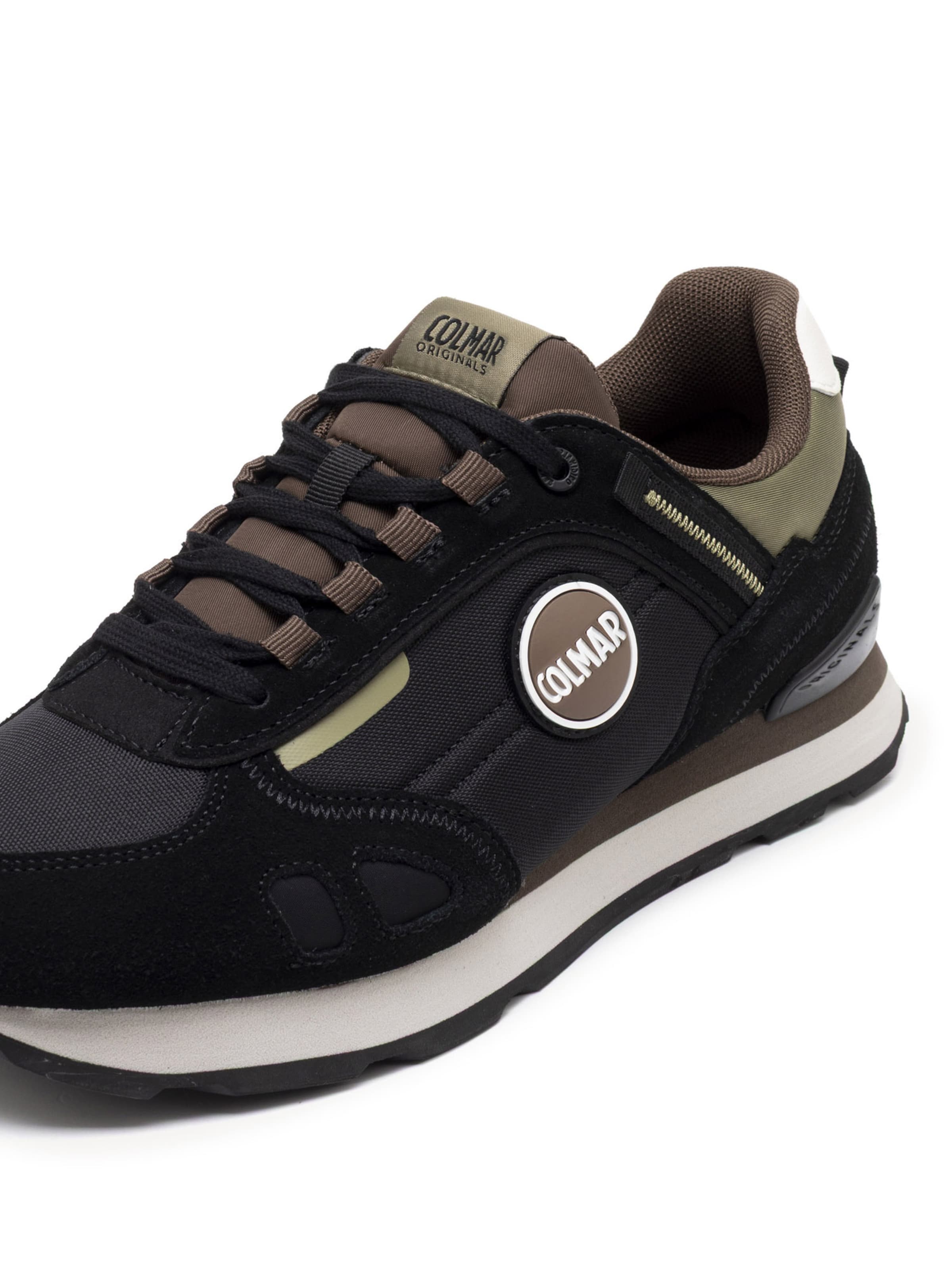 Colmar Platform trainers 'Travis Sport' in Black: front