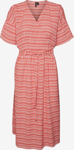 VERO MODA Kleid 'Dixie' in Rot: predná strana