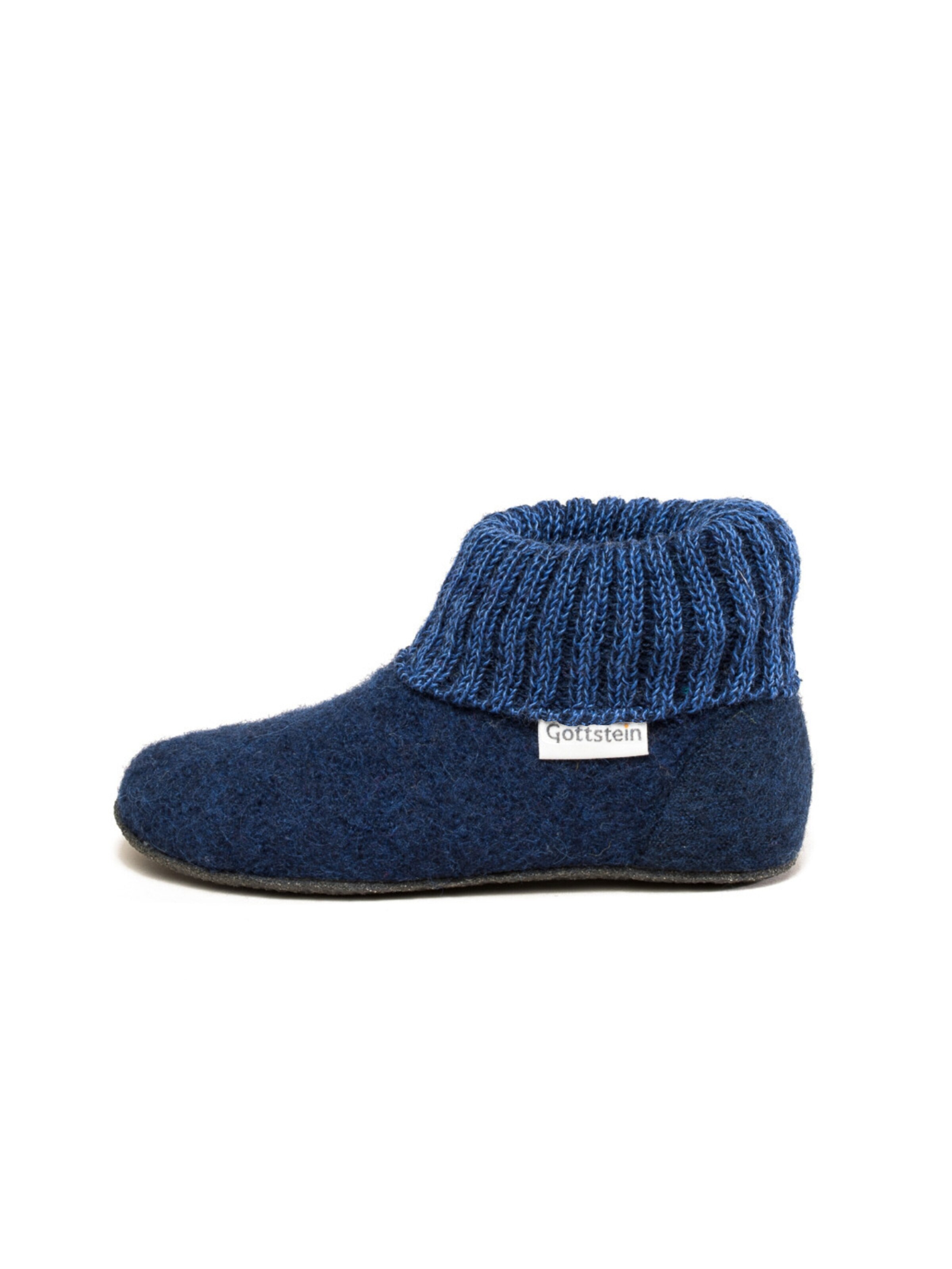 Gottstein Slippers 'Hüttenschuhe Alpine Boot FE' in Blue: front