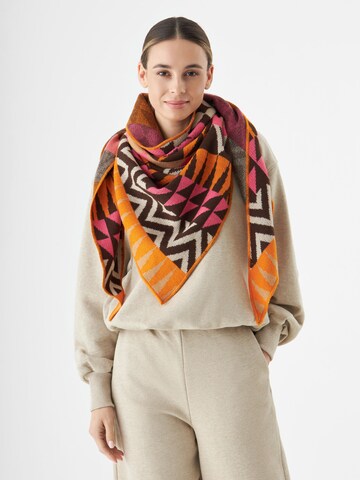 Foulard CODELLO en orange : devant