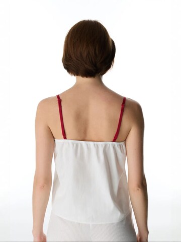 Camicia da notte 'Lounge-Oberteile' di Penti in bianco