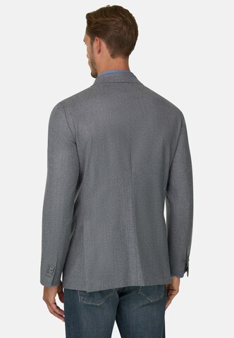 Boggi Milano Regular fit Colbert in Grijs: terug