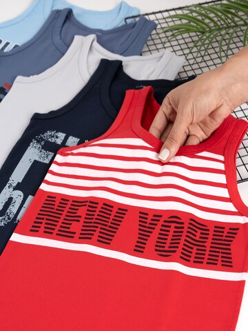 LOREZA Unterhemd 'Jungen Unterhemden Isak'‌‌ in Mischfarben