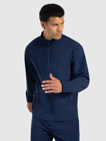 Smilodox Trainingsjack ' Zeyn ' in Blauw: voorkant