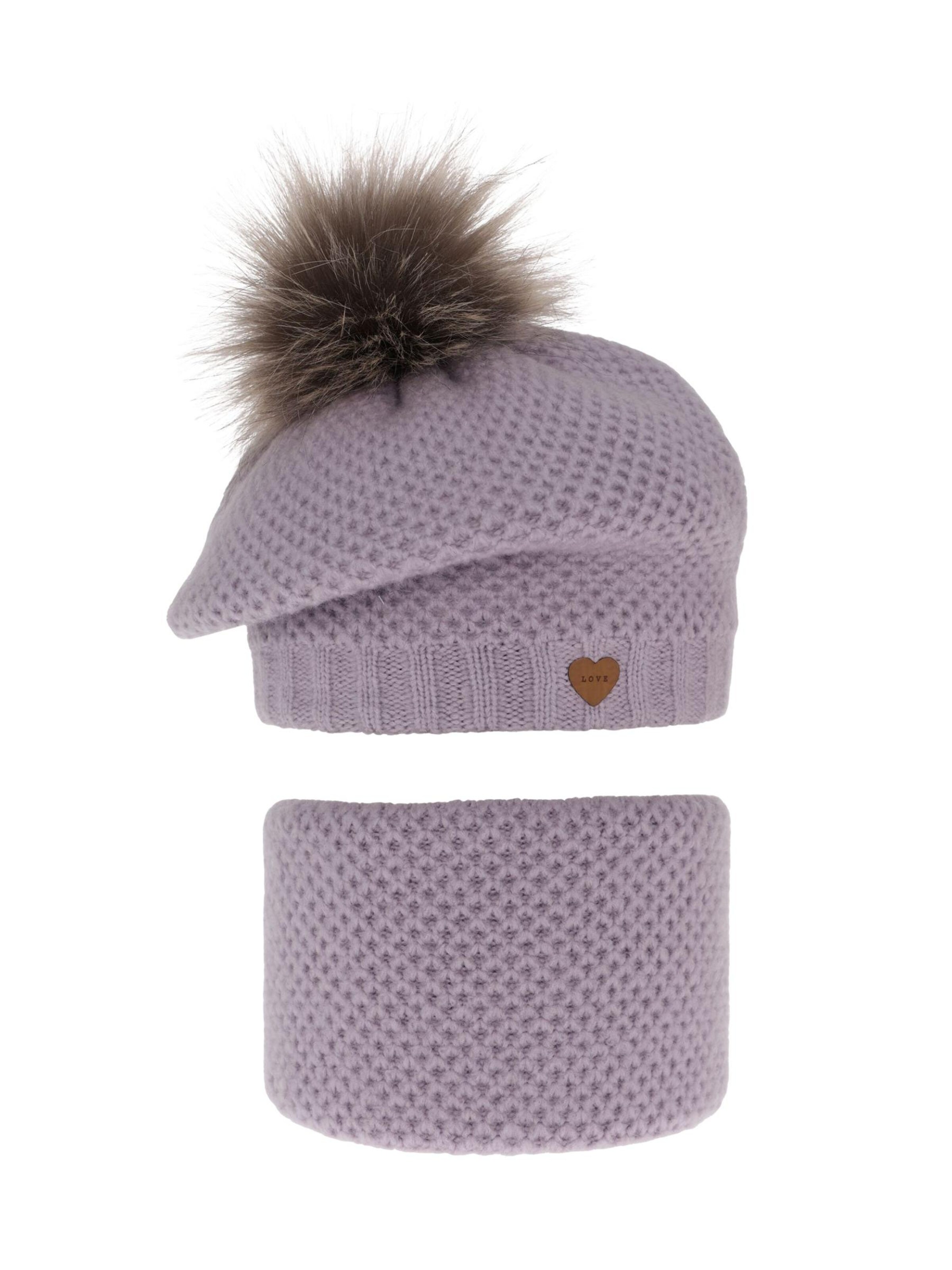 Maxte Beanie in Purple: front