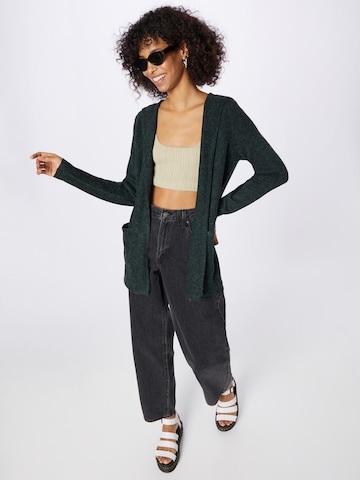 VERO MODA Gebreid vest 'Doffy' in Groen