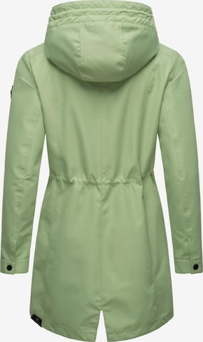 Ragwear Płaszcz funkcyjny 'Begonia' w kolorze zielony