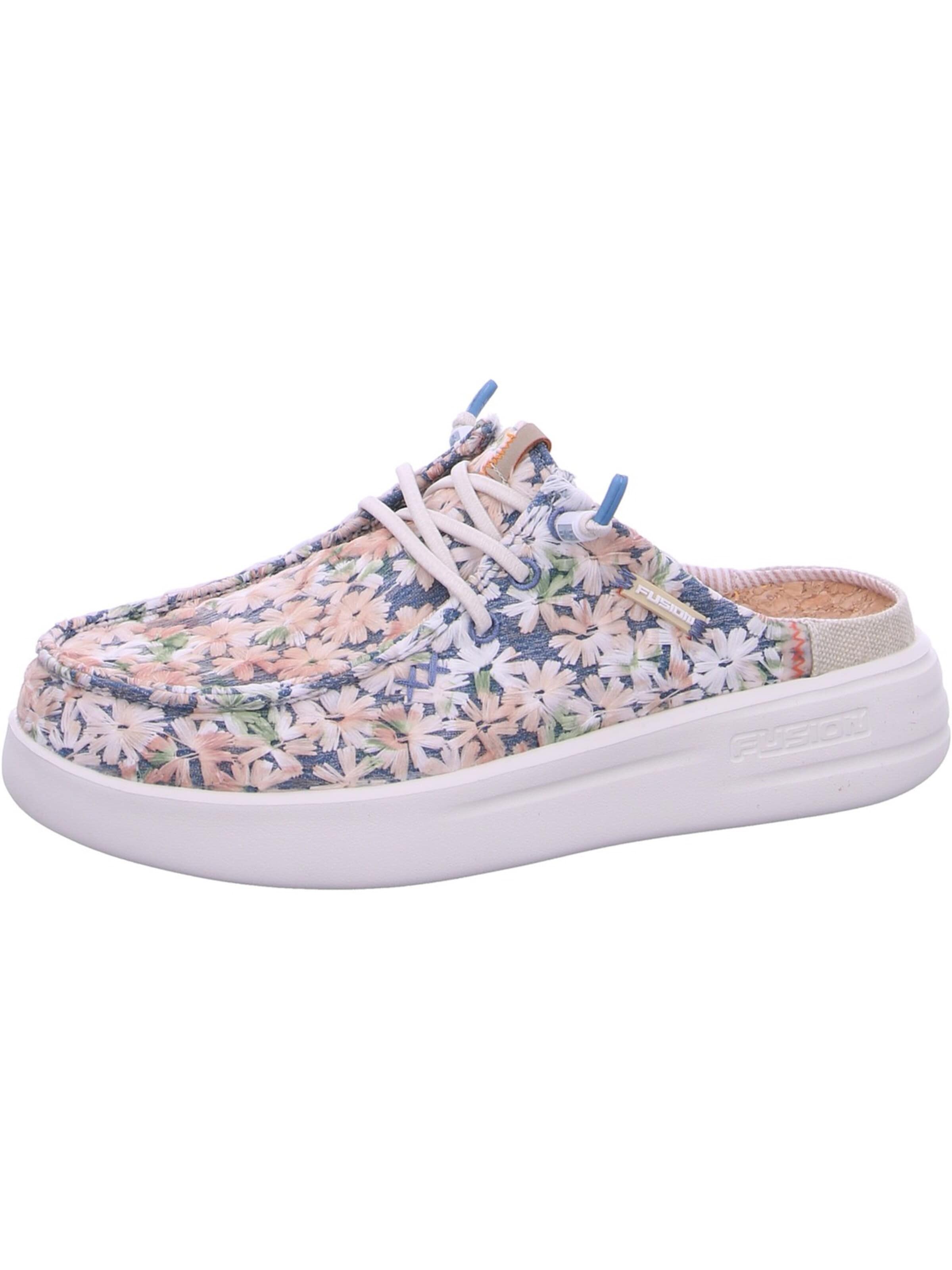 Fusion Hausschuh‌‌‌‌‌‌‌ in Beige: Vorderseite