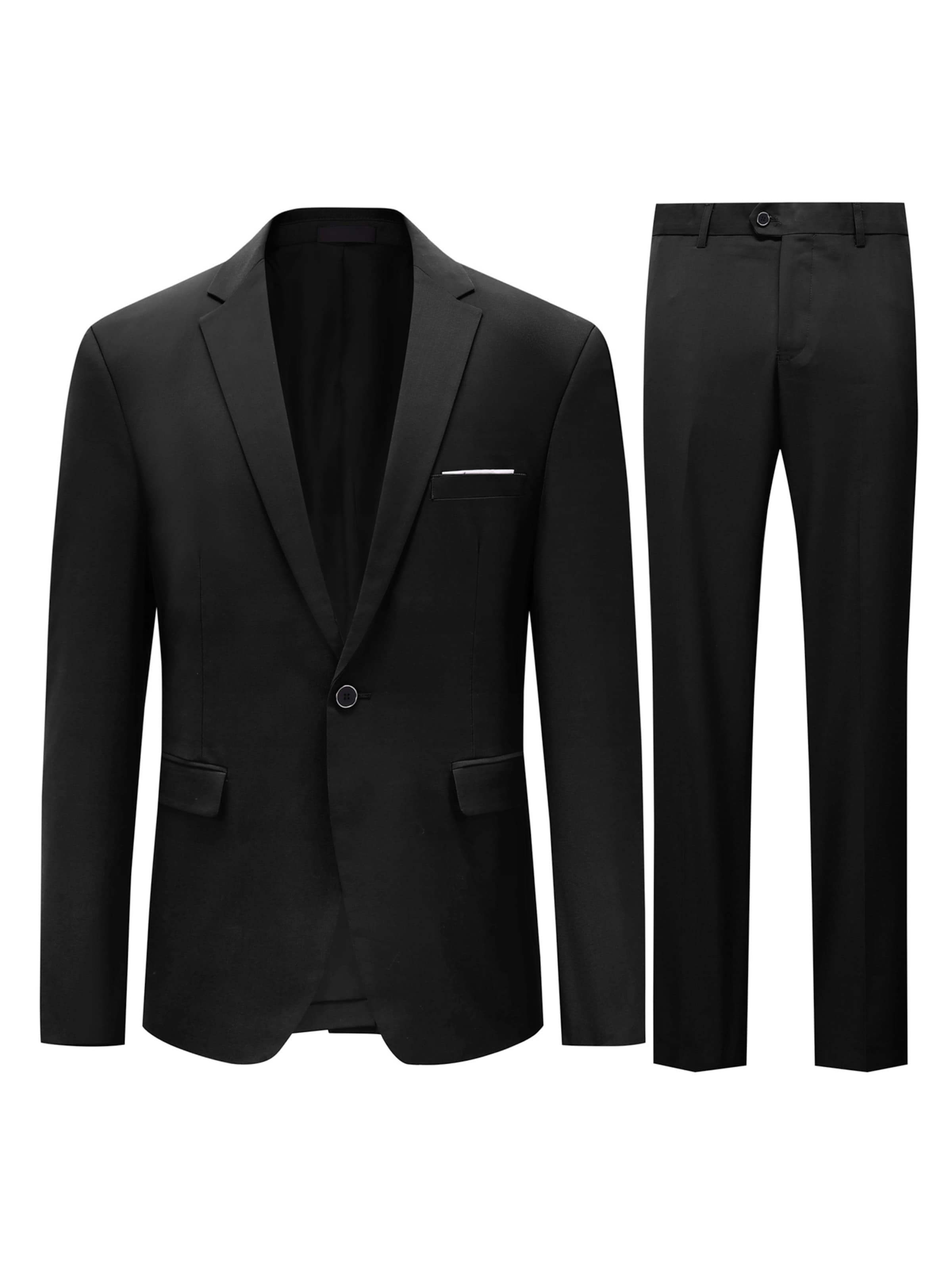 Youthup Suit in Black, Item view