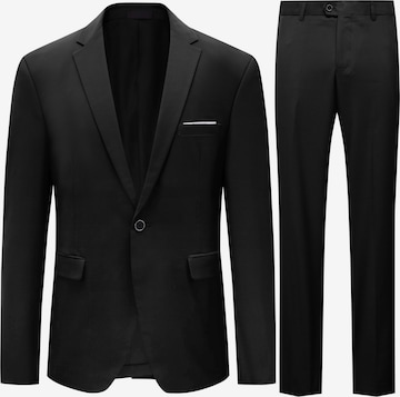 Youthup Suit in Black: front