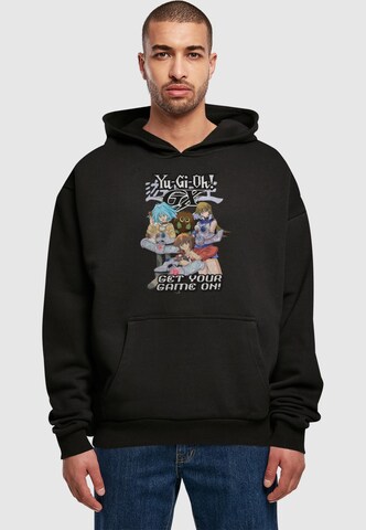 Merchcode Sweatshirt 'Yu-Gi-Oh! - Game On' in Black: front