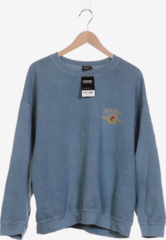 Urban Outfitters Sweatshirt & Zip-Up Hoodie in M in Blue: front