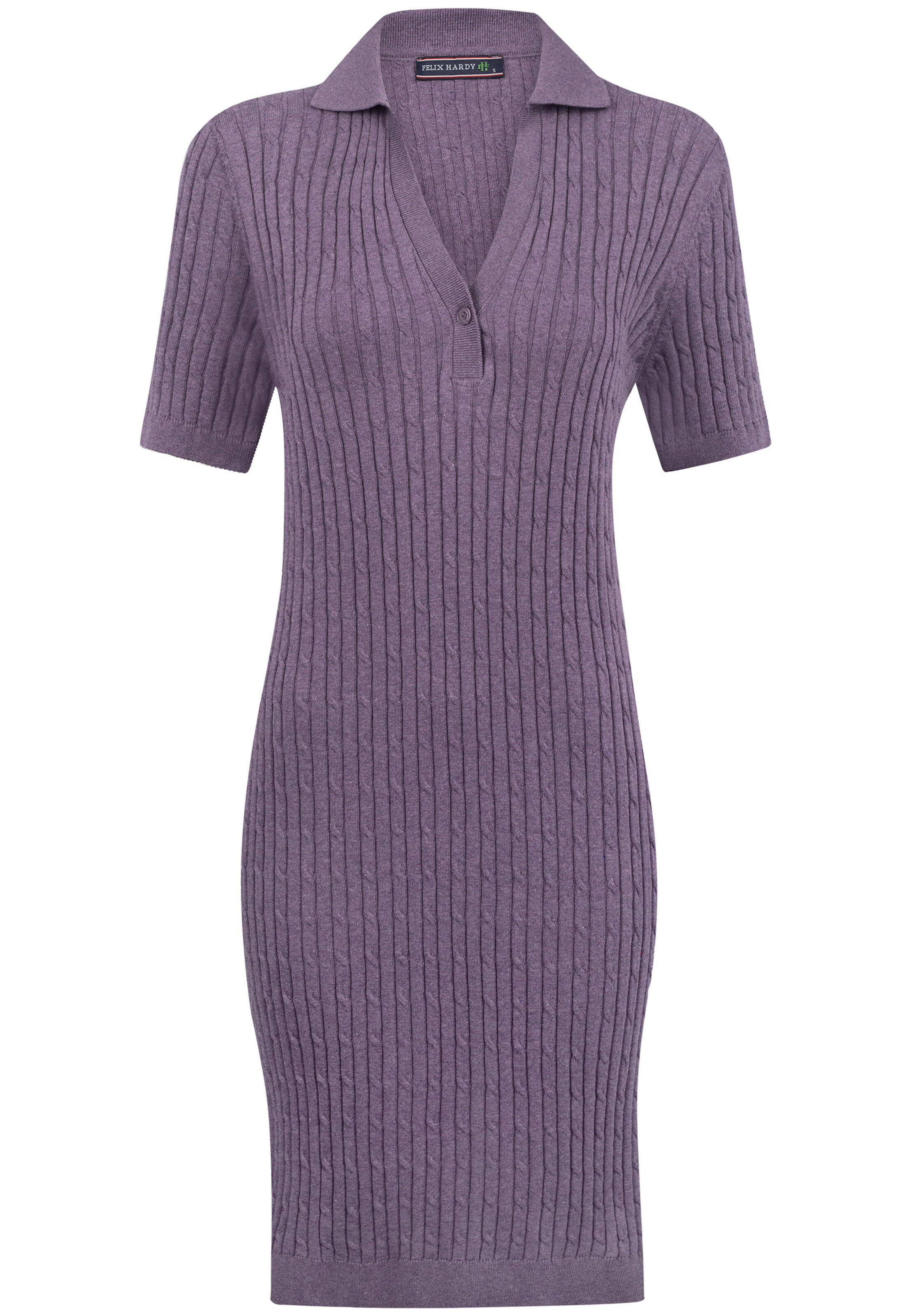Felix Hardy Knit dress in Purple: front