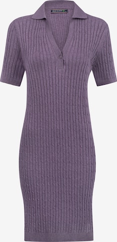 purpurinė Felix Hardy Megzta suknelė: priekis