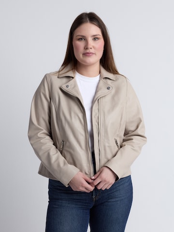 Maze Jacke in Grau: Vorderseite