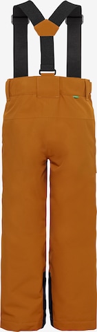 VAUDE Regular Workout Pants 'Snow Ride' in Brown