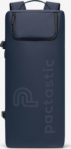 Pactastic Travel Bag in Blue: front