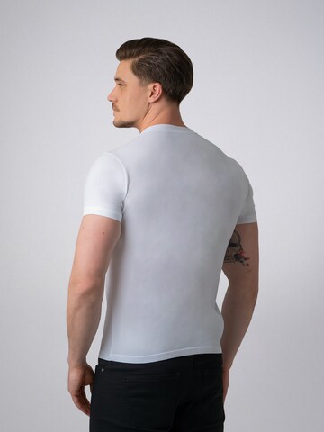 PANTONECLO Shirt 'Pantoneclo Men’s Crew Neck Short Sleeve T-Shirt' in White