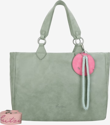 Fritzi aus Preußen Shopper 'Izzy Vintage' in Green: front