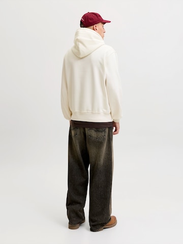 JACK & JONES Mikina 'JORFREDERIKSBERG' - Biela