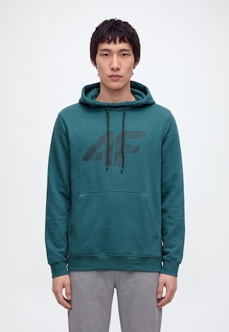 4F - Camiseta deportiva en verde: frente