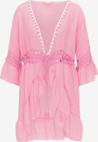 MYMO Beach Dress in Pink: front