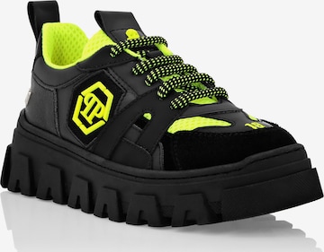 Philipp Plein Sneakers in Zwart: voorkant