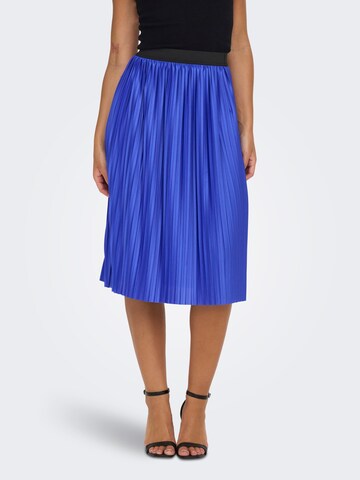 JDY Skirt 'BOA' in Blue: front