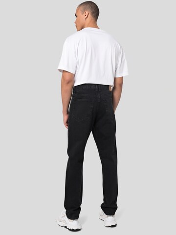 WEEKDAY Regular Jeans 'Barrel Pen Blue' in Black