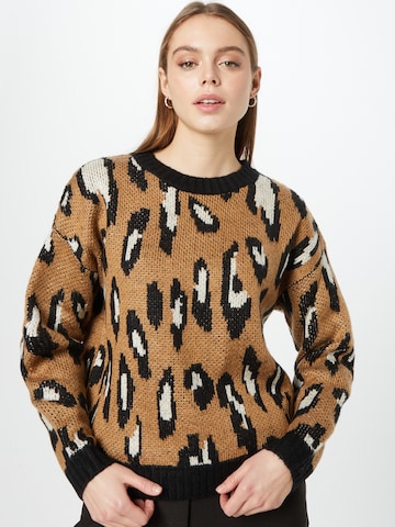 MINKPINK Sweater 'LATIFAH' in Brown: front