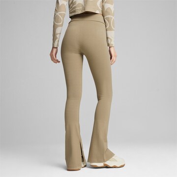 PUMA Bootcut Leggings 'Classics' in Beige