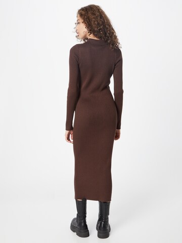 Envii Knitted dress 'Agathe' in Brown