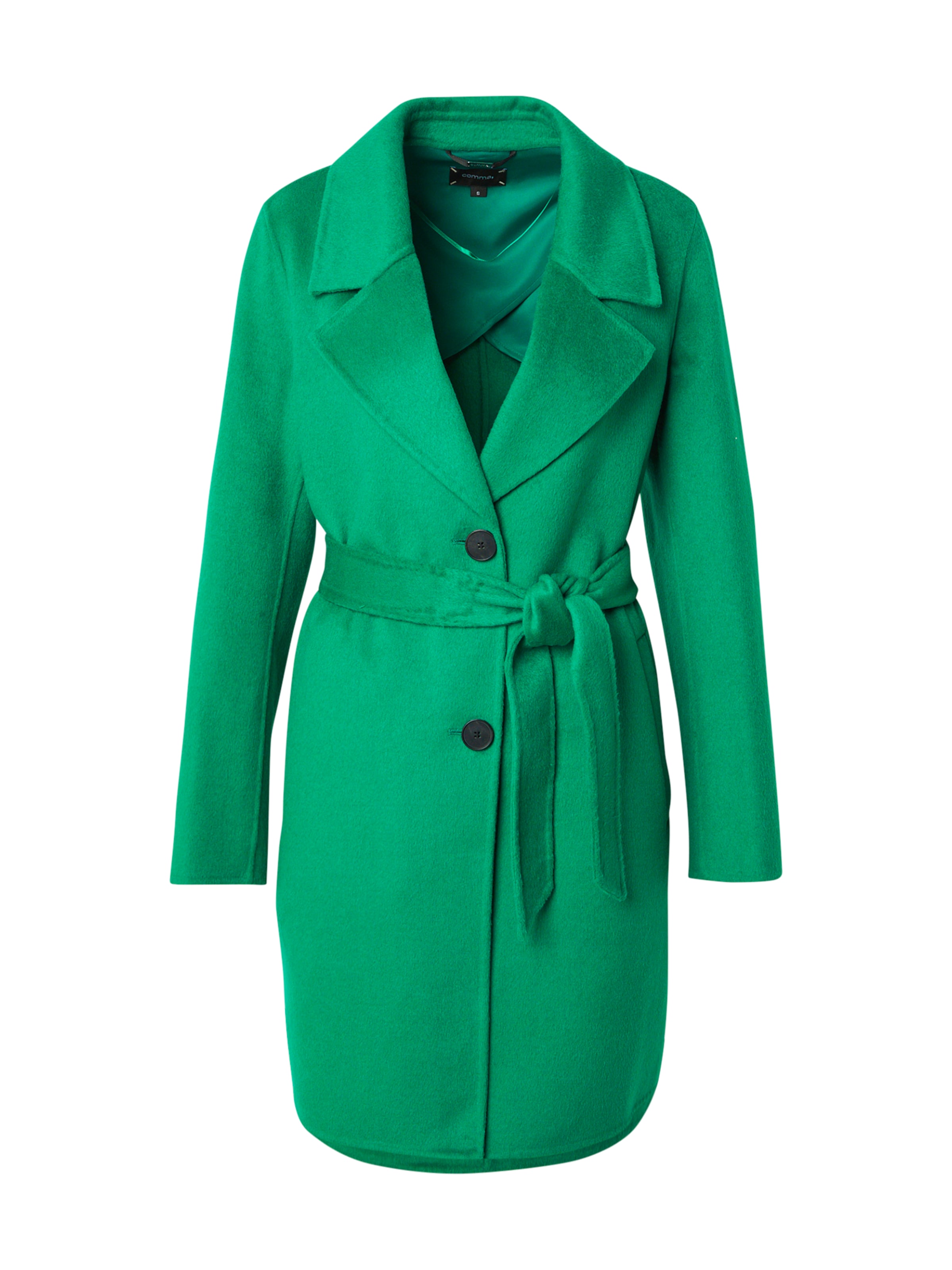 COMMA Přechodný kabát – zelená: přední strana