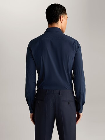 JOOP! Slim fit Button Up Shirt 'Pit' in Blue
