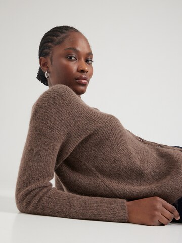 MOS MOSH Strickjacke in Braun