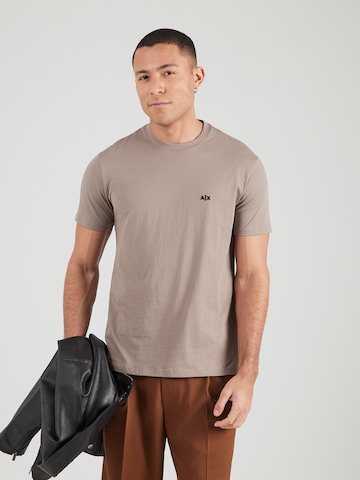 Maglietta di ARMANI EXCHANGE in beige: frontale