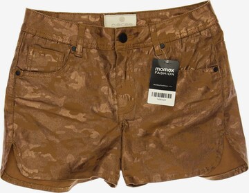 PIECES Shorts in M in Brown: front
