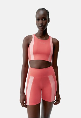 Born Living Yoga Top 'Bindi' in Pink: front